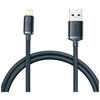  Дата-кабель Baseus Crystal Shine (CAJY000001) Fast Charging USB to iP 2.4A 1.2m Black 