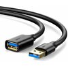  Кабель UGREEN US129 30125 USB 3.0 Extension Male Cable 0.5m Black 