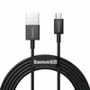  Дата-кабель Baseus Superior (CAMYS-A01) Fast Charging USB to Micro 2A 2m Black 