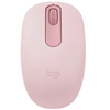  Мышь Logitech M196 910-007317 розовый оптическая 1000dpi беспроводная BT USB 