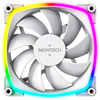  Вентилятор Montech AX120 ARGB (AX120 PWM White) 120х120x25 белый 4-pin Ret 