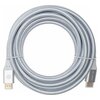 Кабель аудио-видео Cactus CS-HDMI.2.1-5 HDMI (m)/HDMI (m) 5м серебристый 