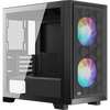  Корпус PcCooler C3D310 BK ARGB без БП, Tempered Glass Mid Tower, Black, ABS, TG, SPCC, 2x120mm mATX, ITX 165/350/200mm 