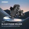  Автомобильный держатель TOPOMAX TCB-801 черный 