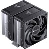  Кулер JONSBO CR-3000E LGA1700/1200/115X/AM5/AM4 (TDP 260W, PWM, 2 x 120mm Black Fan, 7 тепловых трубок, 4-pin) Retail 