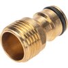  Адаптер Rexant 62-0276 латунный 1/2", внешняя резьба 