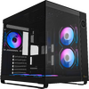  Корпус Ocypus Iota C70 BK ARGB, ATX, Type-C(3.1)*1, USB3.0*2, Bottom 3x120mm ARGB, Rear 1x120mm ARGB, MB side 2x120mm ARGB 