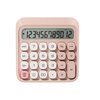  Калькулятор настольный Deli EM36 Pink розовый 