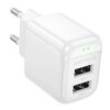  СЗУ BOROFONE BAS41A Potential dual-port iP белый 