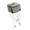  СЗУ HOCO C131A Platinum dual-port PD30W+QC3.0 charger set (Type-C + Type-C) EU черный 