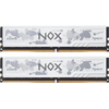  ОЗУ APACER NOX (AH5U32G52C522MWAA-2) DDR5 DIMM 5200-40 2048x8 32GB 1.25V OC White DDR5 w/HS RP-K2 