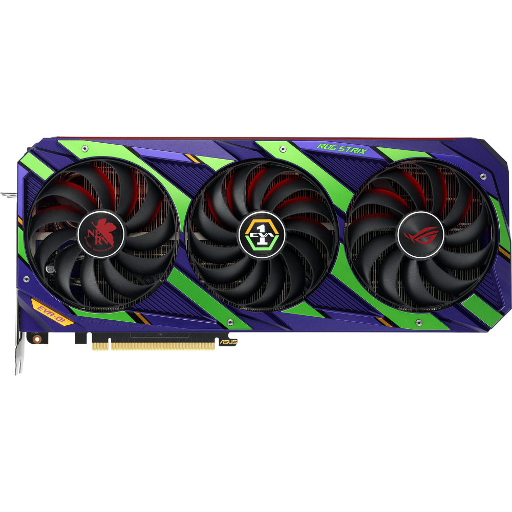 Купить Видеокарта ASUS ROG-STRIX-RTX3090-O24G-EVA (90YV0F98-M0NM00)  RTX3090,HDMI*2,DP*3,24G,D6 в Крыму, цены, отзывы, характеристики | Микролайн