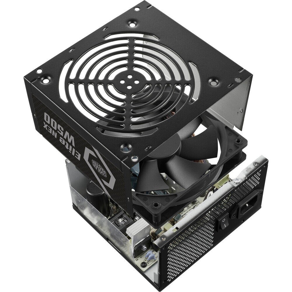 Купить Блок питания Cooler Master Elite Nex W500 MPW-5001-ACBW-BNL, 500W,  ATX, 120mm, 5xSATA, 2xPCI-E(6+2), 3xMolex, APFC, 80+white в Крыму, цены,  отзывы, характеристики | Микролайн