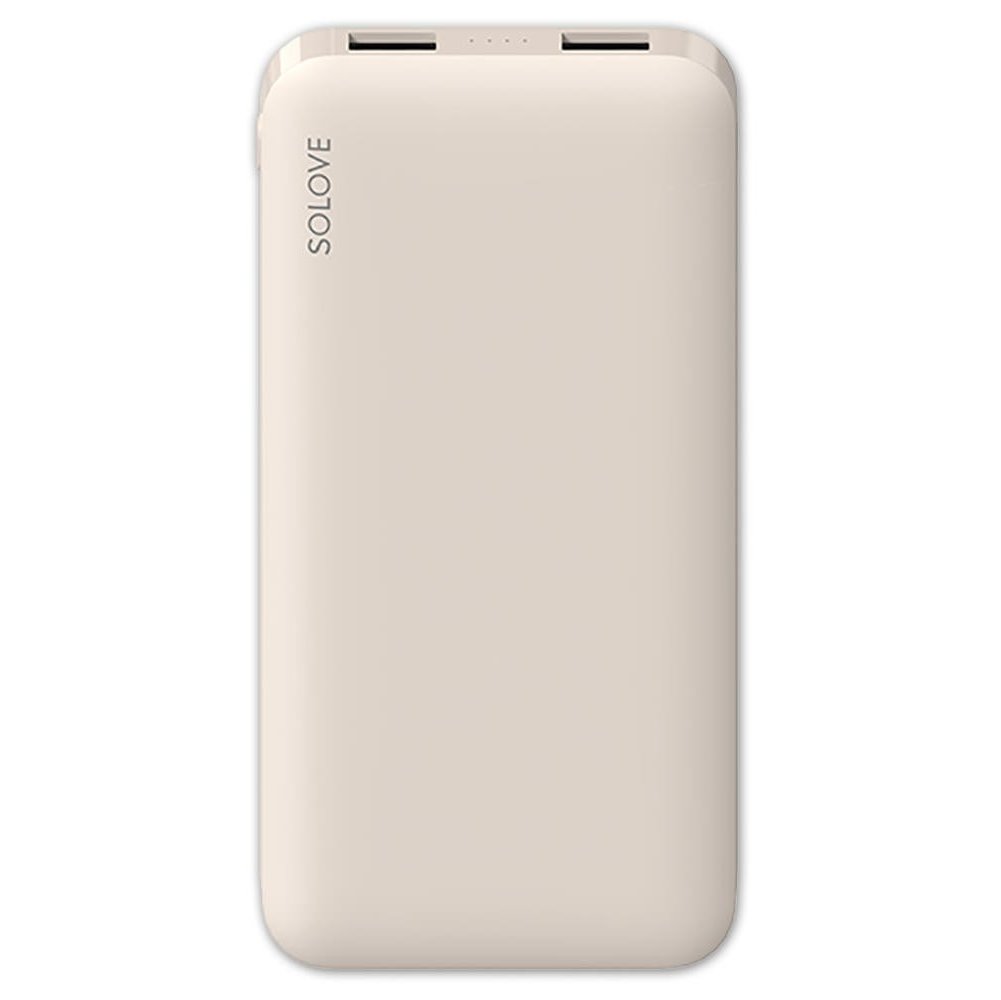 Купить Аккумулятор внешний Xiaomi Solove 10000mAh Type-C с 2xUSB выходом,  кожаный чехол (001M+ Pink), розовый в Крыму, цены, отзывы, характеристики |  Микролайн