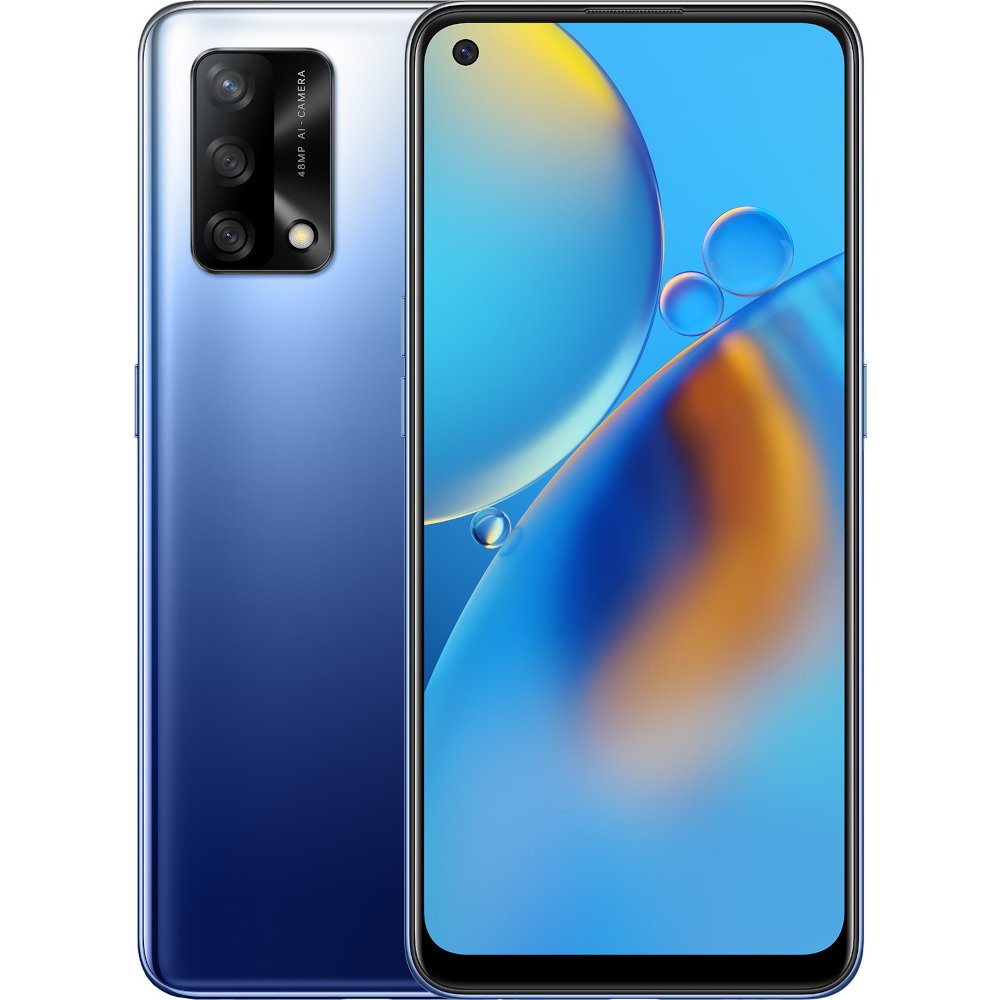 Купить Смартфон Oppo A74 (4GB+128GB) Blue (CPH2219BL) в Крыму, цены,  отзывы, характеристики | Микролайн