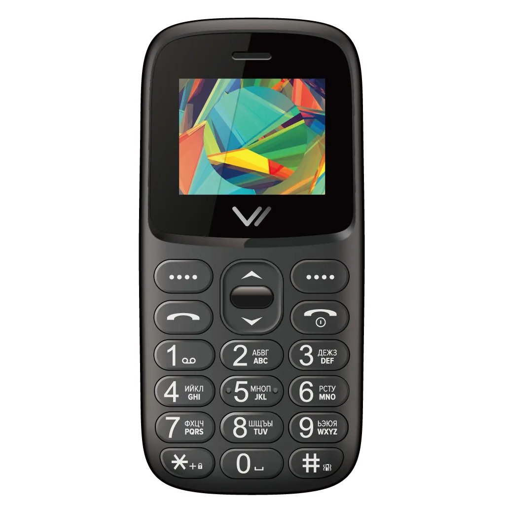Купить Мобильный телефон Vertex C323 Black/Черный в Крыму, цены, отзывы,  характеристики | Микролайн