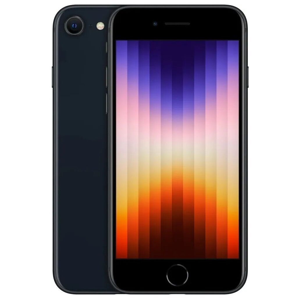 Купить Смартфон Apple iPhone SE 2022 A2782 (MMYC3J/A) 64Gb 3Gb Midnight в  Крыму, цены, отзывы, характеристики | Микролайн