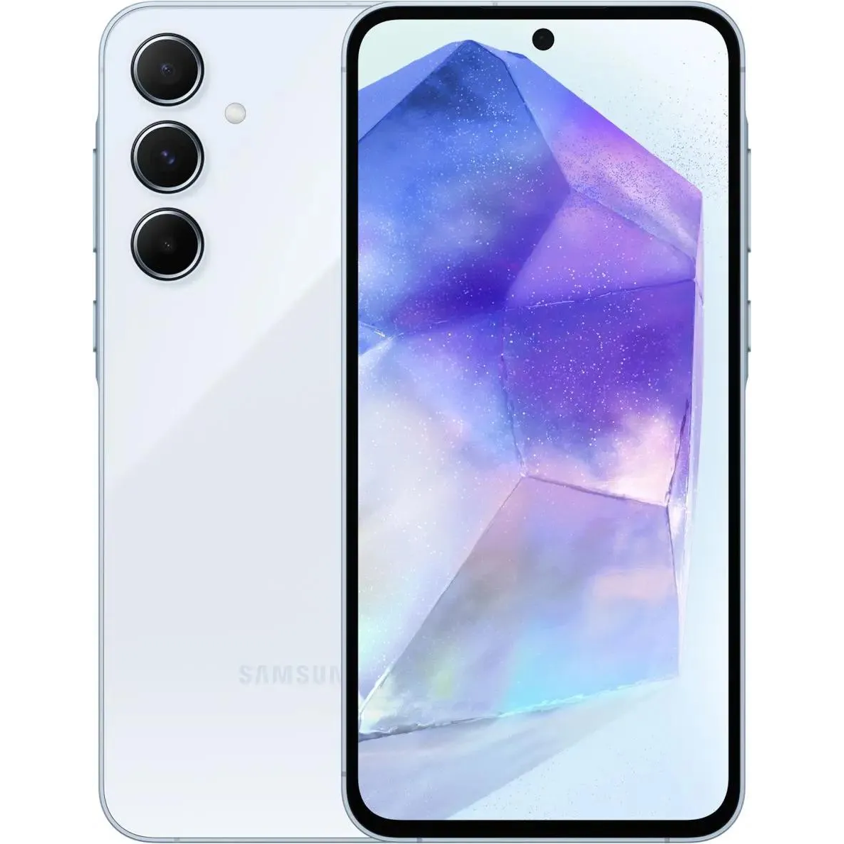 Купить Смартфон Samsung Galaxy A55 (SM-A556ELBCCAU) 8/256Gb Light Blue в  Крыму, цены, отзывы, характеристики | Микролайн
