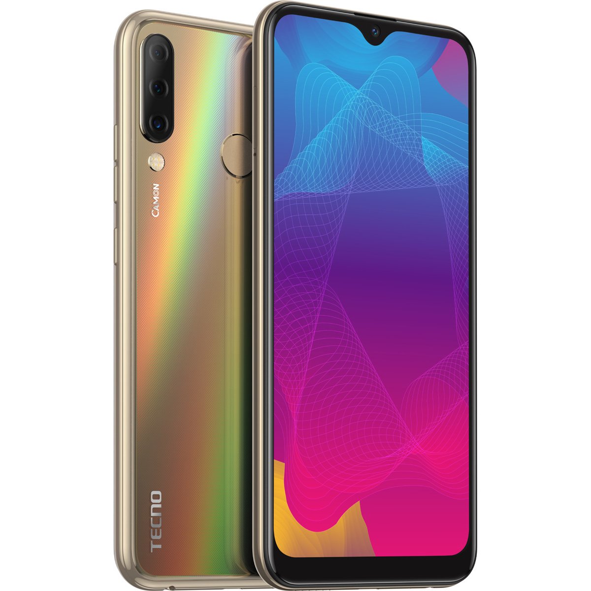 Купить УЦ Смартфон Tecno Camon 11S (CB7) Gold, скол на боку, после падения  в Крыму, цены, отзывы, характеристики | Микролайн
