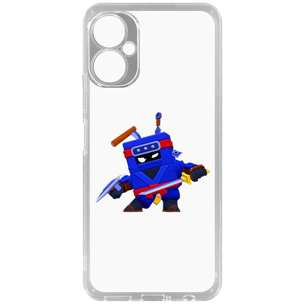 Купить Чехол-накладка Krutoff Clear Case Brawl Stars-Ниндзя Эш для TECNO  Spark 9 Pro в Крыму, цены, отзывы, характеристики | Микролайн