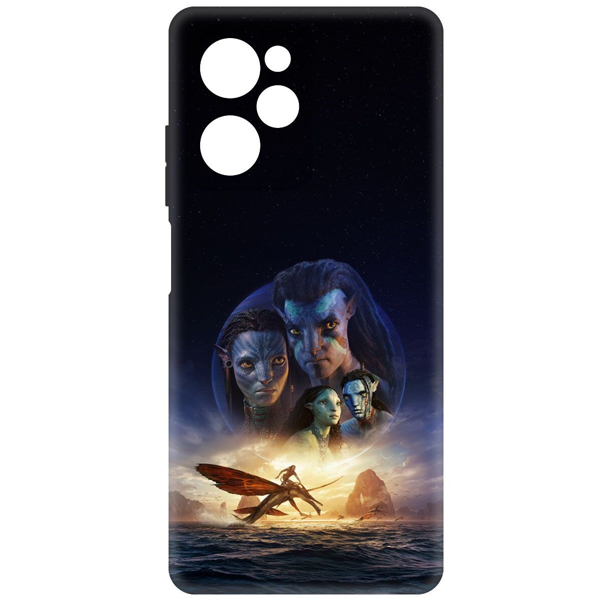 Купить Чехол-накладка Krutoff Soft Case Аватар - Клан Оматикайя для Xiaomi  Poco X5 Pro черный в Крыму, цены, отзывы, характеристики | Микролайн
