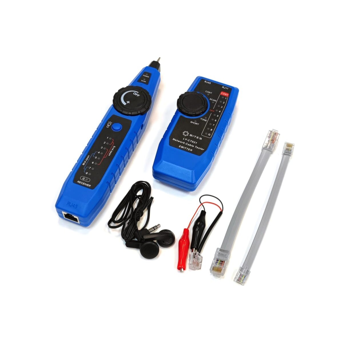 Тестер трассоискатель. Трассоискатель кабеля at15252 gan. Мегеон 40017. Кабельный тестер 5bites. Тестер трассоискатель кабеля.