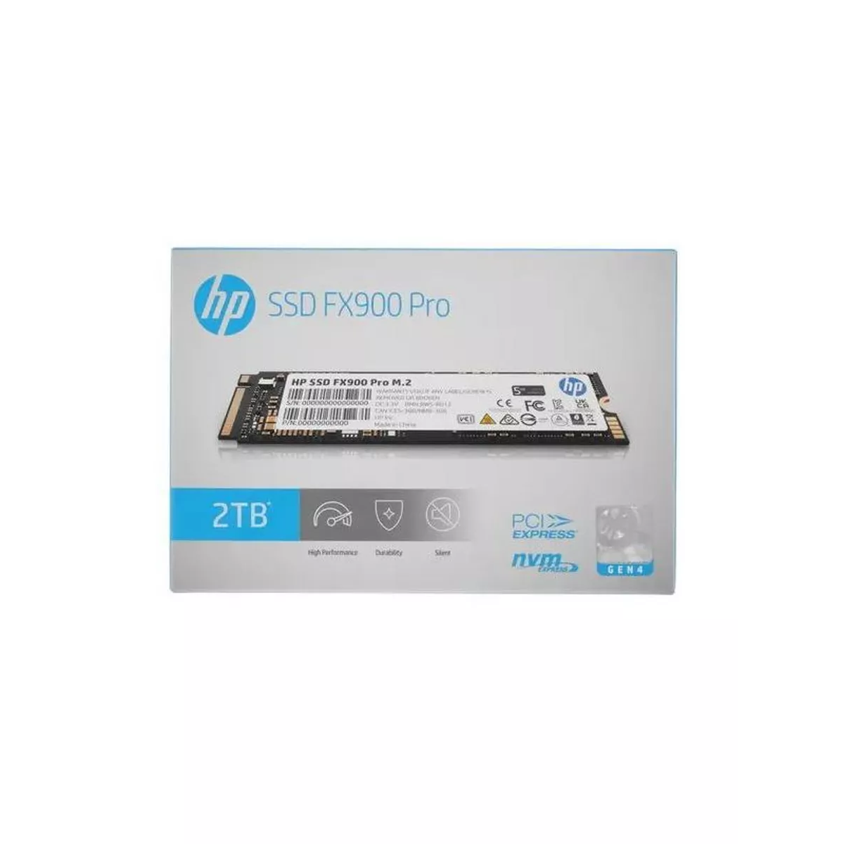Купить SSD HP FX900 Pro 2TB (4A3U1AA) M2 2280, PCIe Gen4 x4, NVMe 