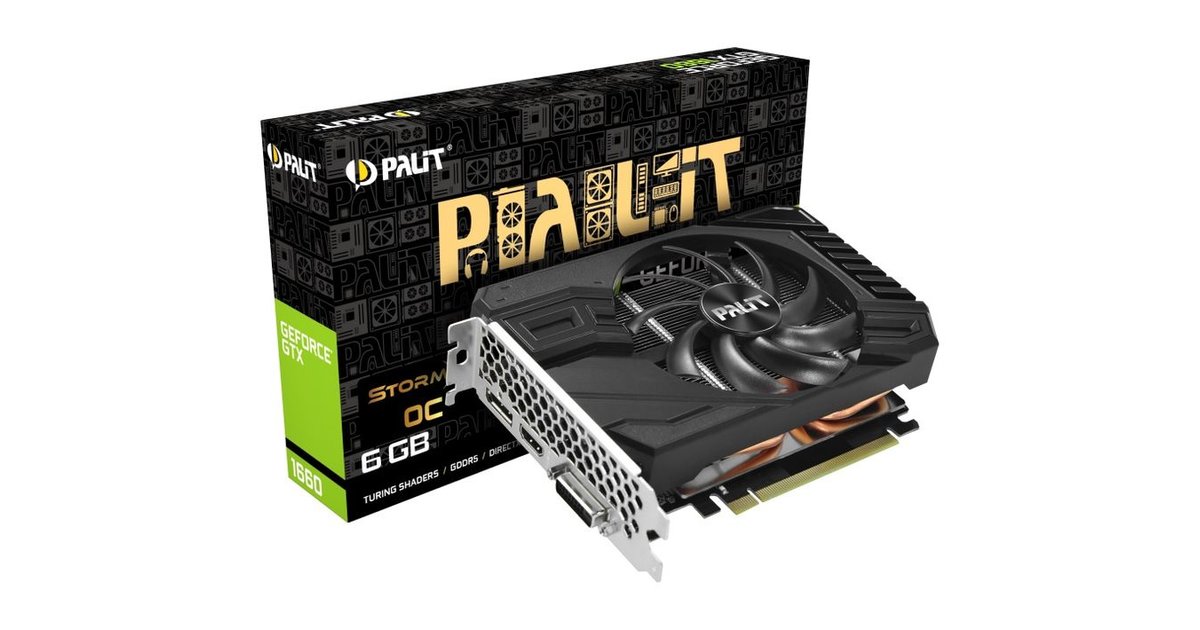 Palit gtx 1660 6gb