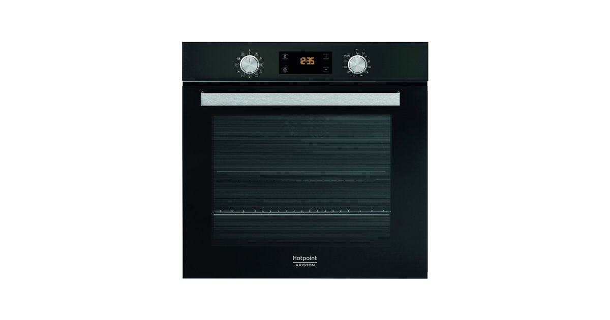 Электрический духовой шкаф hotpoint ariston fa5 841 jh bl ha черный