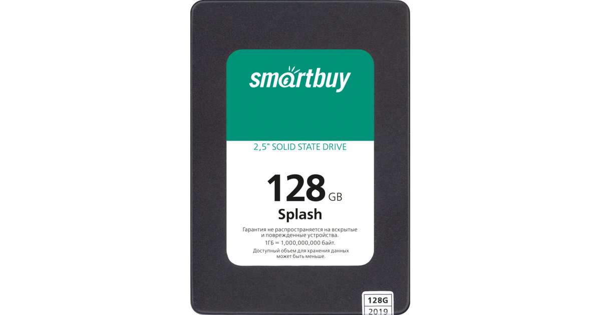 Купить SSD SmartBuy Splash, box (SBSSD-128GT-MX902-25S3) 2.5" 128GB ...