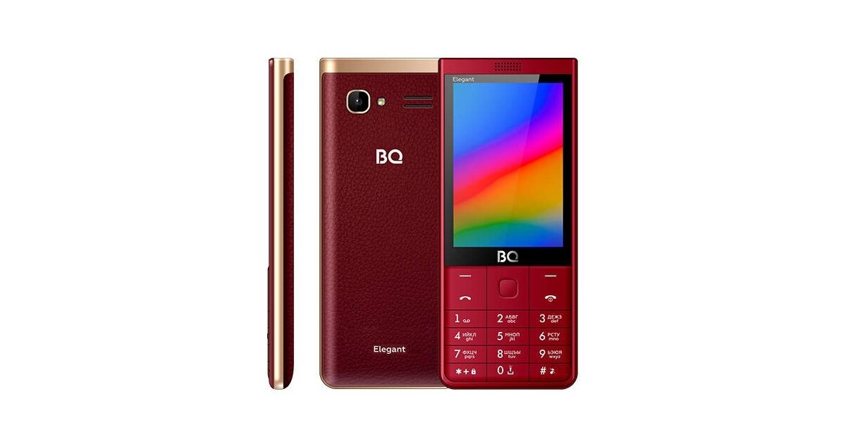 Мобильный телефон BQ BQS-3595 Elegant (Red) 2