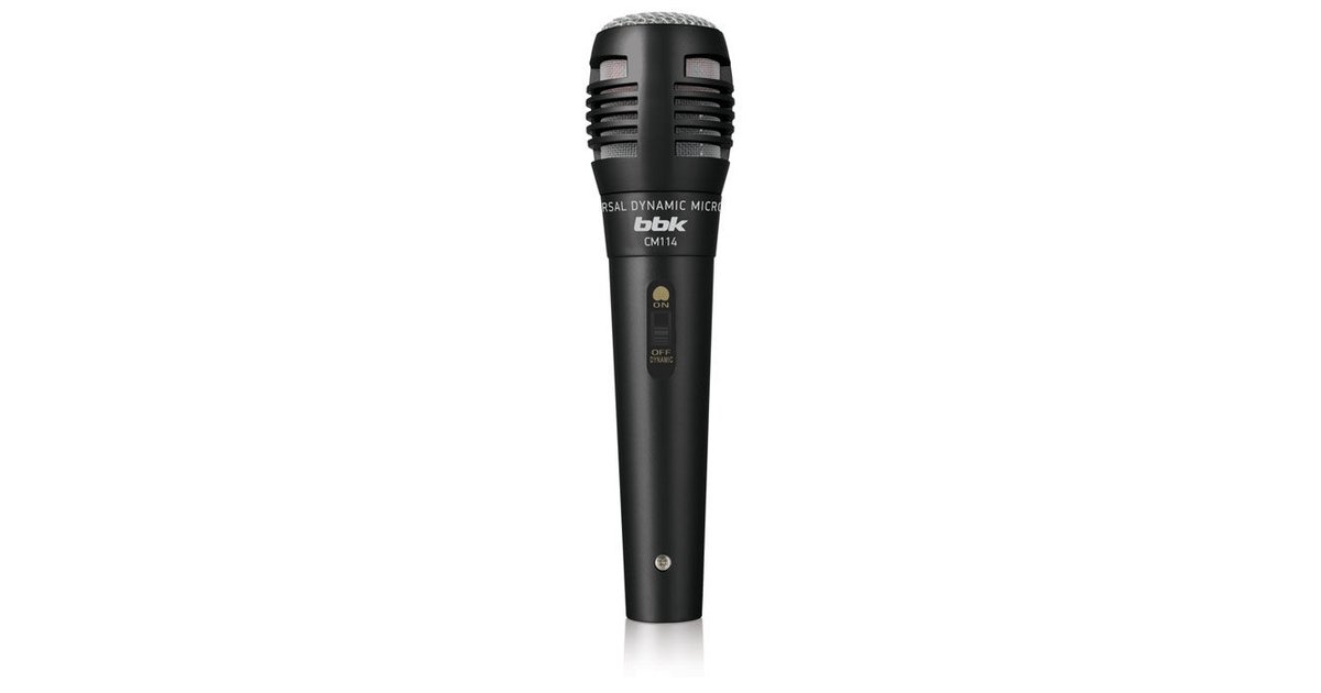 Купить Микрофон проводной BBK CM114 2.5м черный в Крыму, цены, отзывы ...