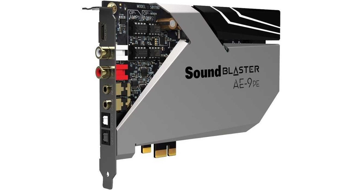 Звуковая карта creative sound blaster ae 5 plus обзор