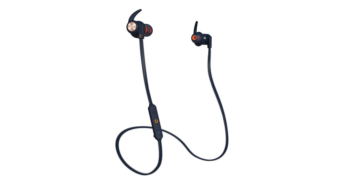 Creative bt w5. Наушники Creative беспроводные. Наушники PLT. Наушники внутриканальные Bluetooth. Bluetooth наушники внутриканальные с шейным ободом.