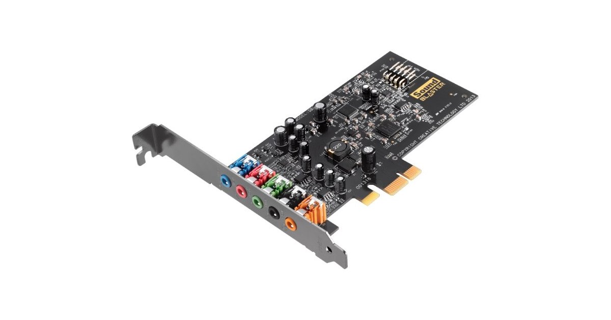 Звуковая карта pci e creative audigy rx