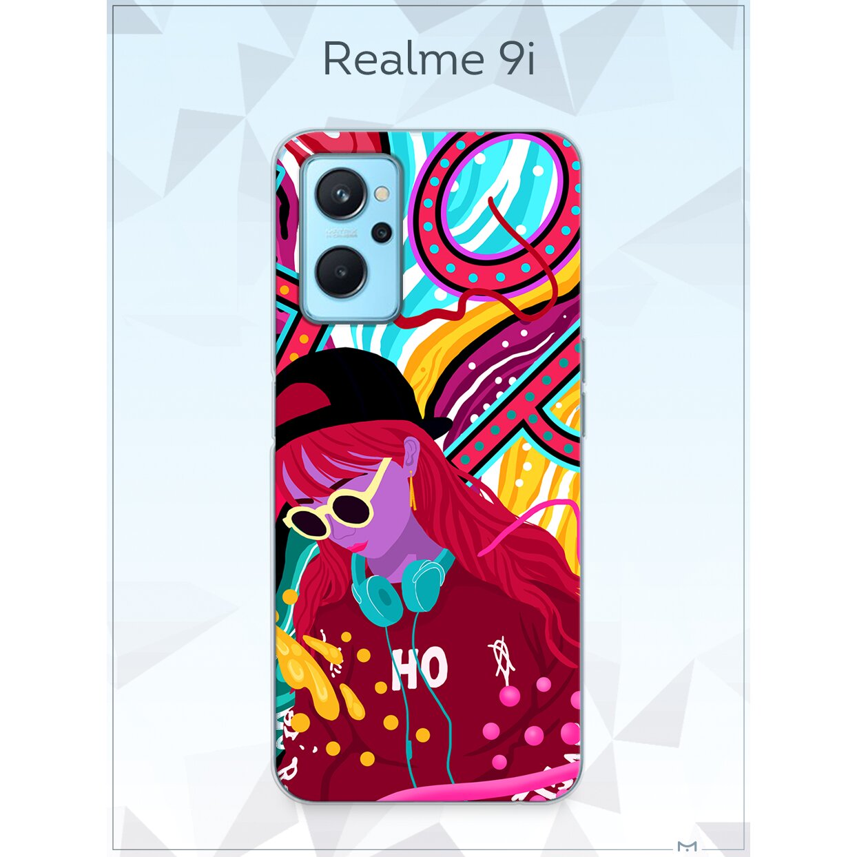 Купить Силиконовый чехол Mcover для realme 9i / на Реалми 9ай, Музыка  Диджей в Крыму, цены, отзывы, характеристики | Микролайн