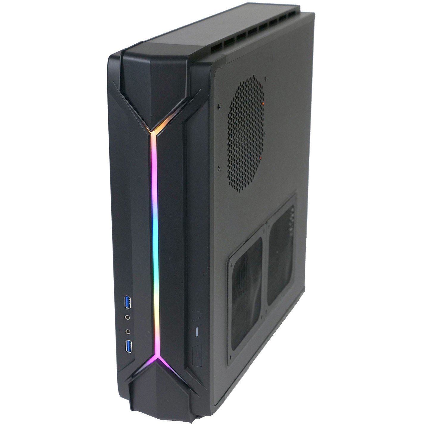 Silverstone SST RVZ03B ARGB Raven Mini ITX Gaming Computer Case ARGB black
