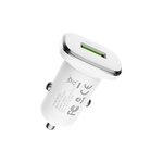  АЗУ Borofone BZ12A Lasting power single port QC3.0 + micro cable, white 