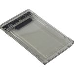  Корпус для HDD/SSD 2.5" Sata3 USB3.0 AgeStar 3UB2P4 Transparency, пластик, прозрачный 