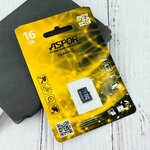  Карта памяти Aspor microSDHC 16GB Class10 нс 
