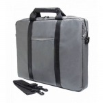  Сумка для ноутбука 15.6" PC Pet Nylon Style Toplader Front pocket Stiched PU Stripes Gray (PCP-1003GR) 