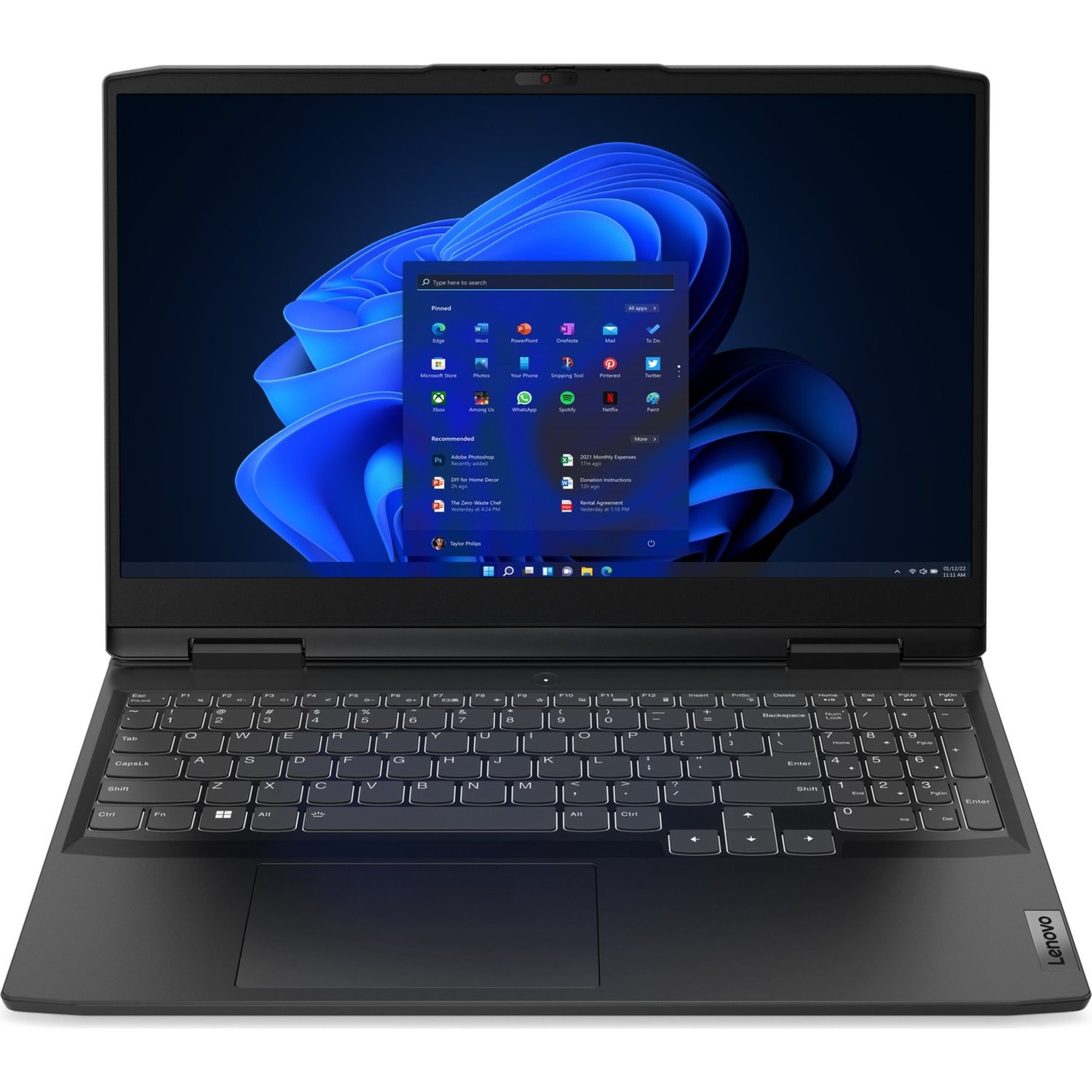 Lenovo IdeaPad Gaming 3 15IAH7 82S9004WRU 15.6 1920x1080 IPS i5 12500H 2.5Ghz 16384Mb 512SSDGb noDVD Ext GeForce RTX3060