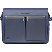  Сумка-мессенджер Piquadro Orion CA6627S136/BLU ткань, синий 