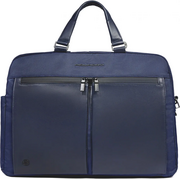  Сумка деловая Piquadro Orion CA6624S136/BLU ткань, синий 