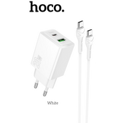  СЗУ HOCO N69 Nuevo PD20W+QC3.0 C to C белый 