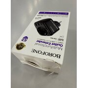  УЦ Переходник сетевой BOROFONE BAC14 Wide 1-socket wall outlet (1C2A) черный (плохая упаковка) 