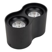  Светильник GAUSS Overhead HD033 2x12 Вт, 3000К, черный 