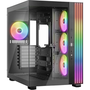  Корпус be quiet! Light Base 600 LX (BGW67) без БП, LX, Midi-Tower, TG, 4x120mm ARGB, 2xUSB-A 3.2, 1xUSB Type-C, ATX, mITX Black 