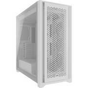  Корпус Corsair 5000D Core Airflow (CC-9011262-WW) без БП, White, Midi-Tower, TG, no fan, 2xUSB-A 3.2, 1xUSB Type-C, E-ATX, ATX, mITX 