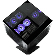  Корпус Azza Cube Plus (CSAZ-1002 CUBE+) черный без БП ATX 6x120mm 2xUSB3.0 1xUSB3.1 audio bott PSU 